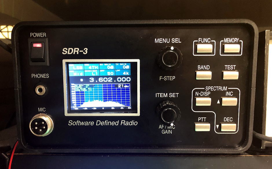 正規品お得SDR入門キット SDR-3 QRPトランシーバー　新品未組立品 固定